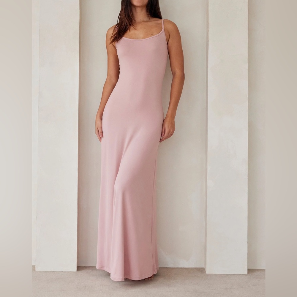 Bumpsuit The Cloud Dress In Dusty Rose